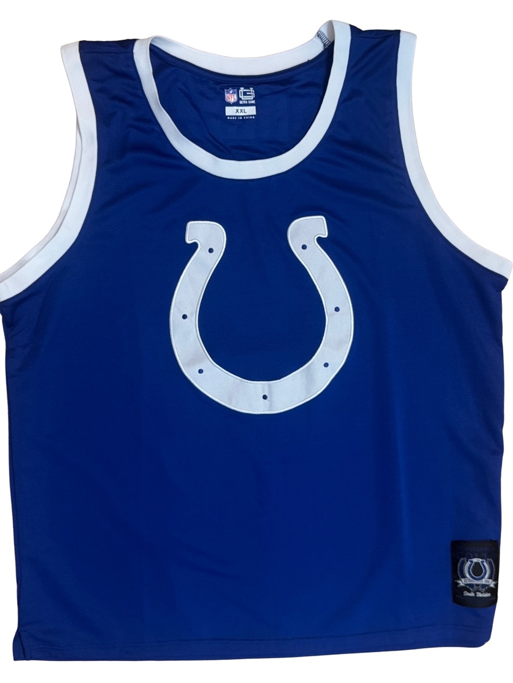 NFL Royal Blue and White Team Tank Top